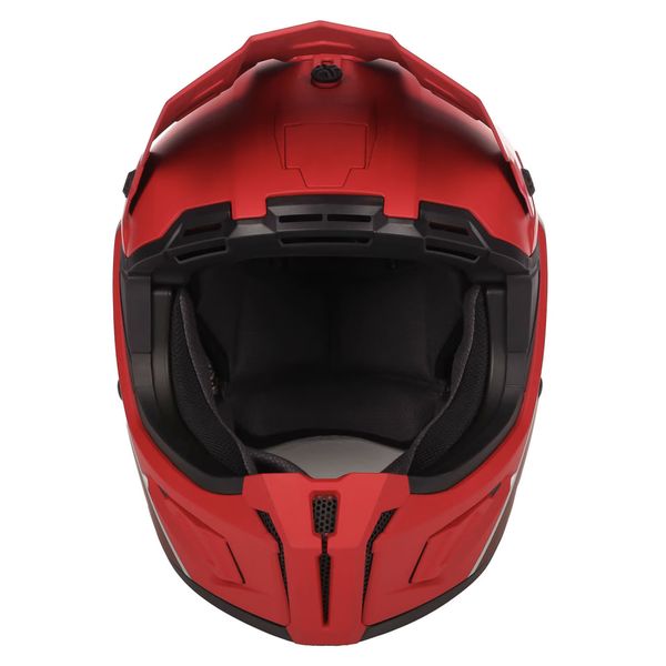 Klim T1 Freeride ECE Snøscooterhjelm - Descent Matte Chili Pepper