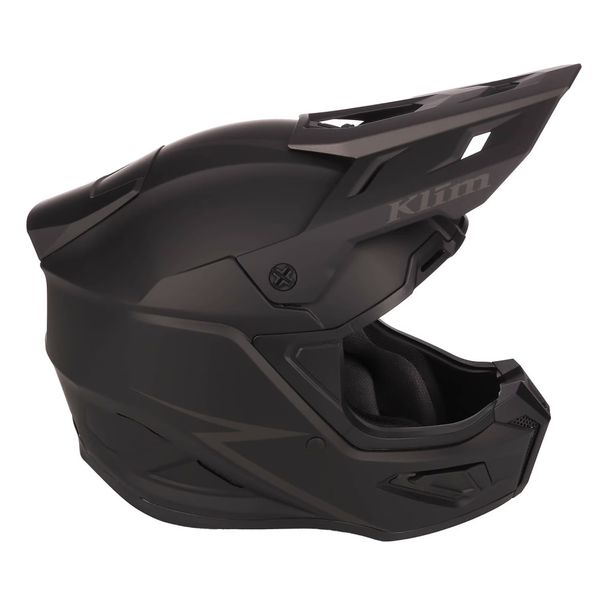 KLIM T1 Freeride ECE Snøscooterhjelm Barn - Solid Matte Black