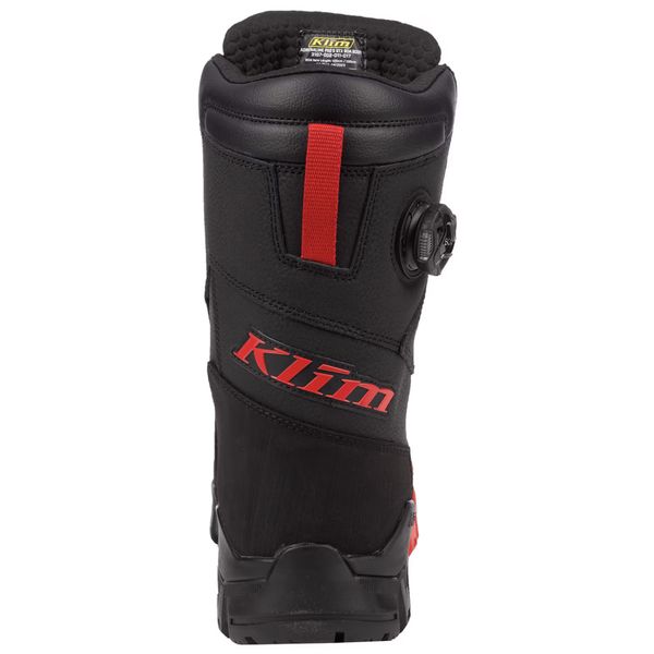 KLIM Adrenaline Pro S GTX BOA - Fiery Red - Snøscooterstøvler